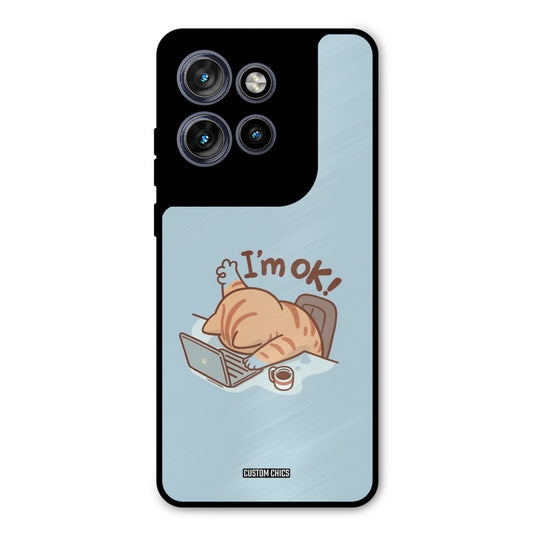 I Am Ok Motorola Edge 50 Neo Mobile Back Cover - Cute PrintShield Case