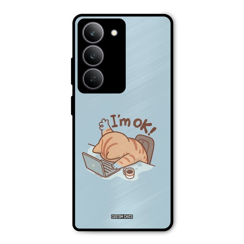 I Am Ok Realme 14x Mobile Back Cover - Cute PrintShield Case