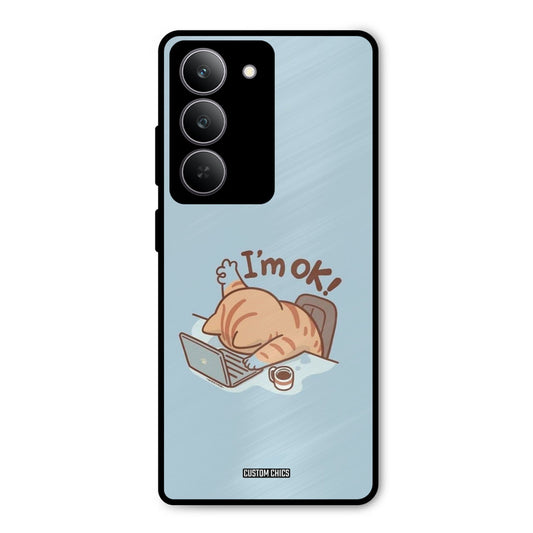 I Am Ok Realme 14x Mobile Back Cover - Cute PrintShield Case