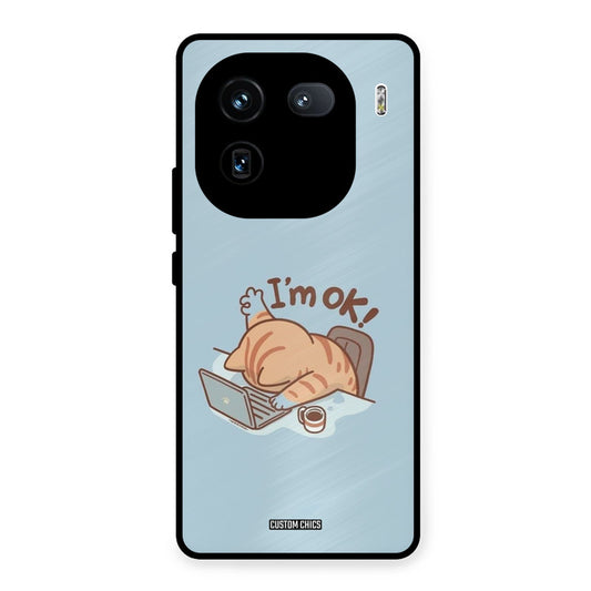I Am Ok iQOO 12 Mobile Back Cover - Cute PrintShield Case