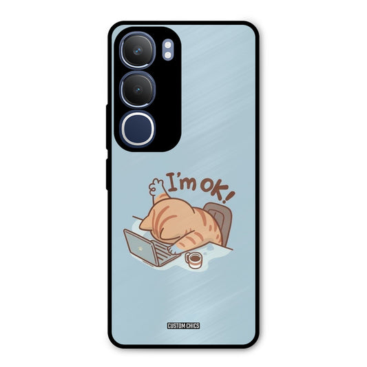 I Am Ok Vivo Y29 Mobile Back Cover - Cute PrintShield Case