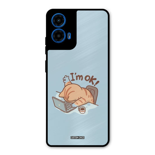 I Am Ok Moto G45 Mobile Back Cover - Cute PrintShield Case