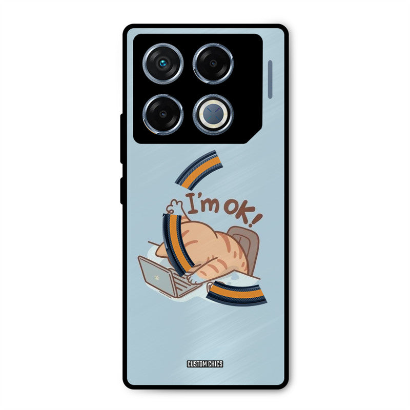 I Am Ok Infinix GT 20 Pro Mobile Back Cover - Cute PrintShield Case