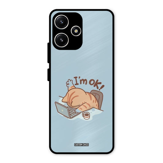 I Am Ok Redmi 12 5G Mobile Back Cover - Cute PrintShield Case
