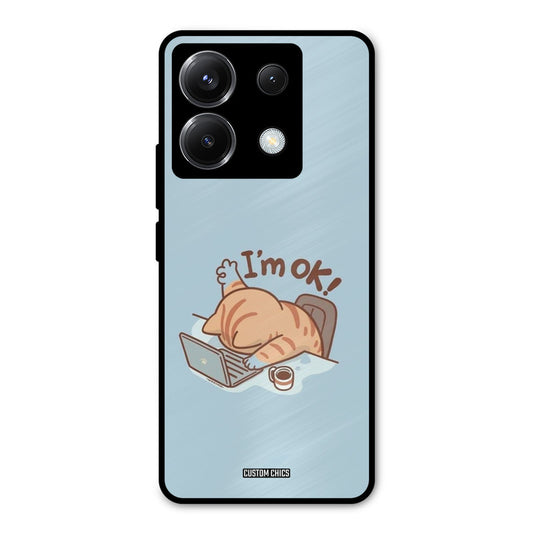 I Am Ok Poco X6 Mobile Back Cover - Cute PrintShield Case