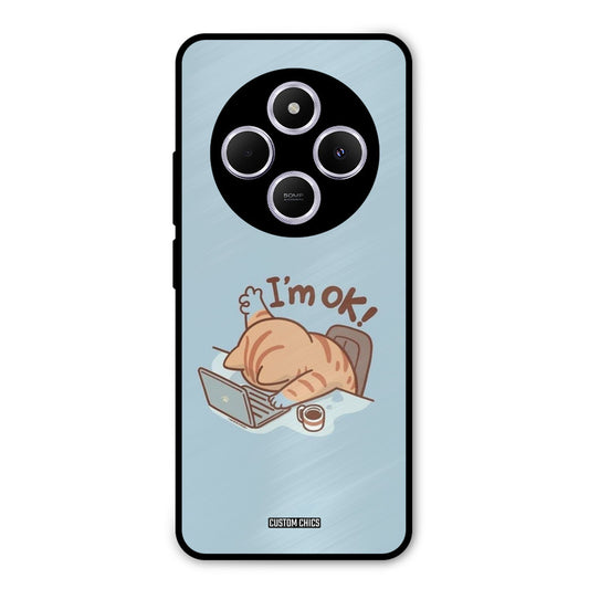 I Am Ok Poco C75 Mobile Back Cover - Cute PrintShield Case