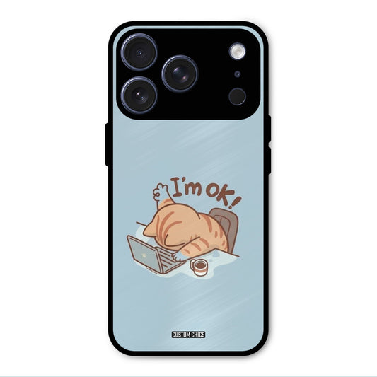 I Am Ok iPhone 17 Pro Max Mobile Back Cover - Cute PrintShield Case