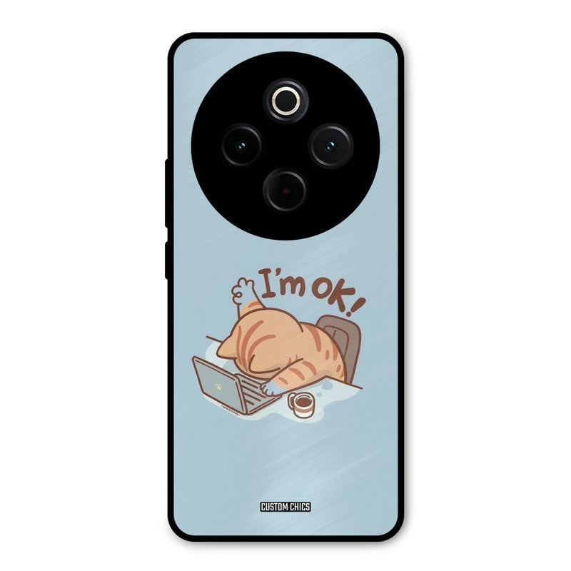 I Am Ok iQoo Z10 Mobile Back Cover - Cute PrintShield Case