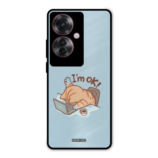 I Am Ok Oppo F25 Pro Mobile Back Cover - Cute PrintShield Case