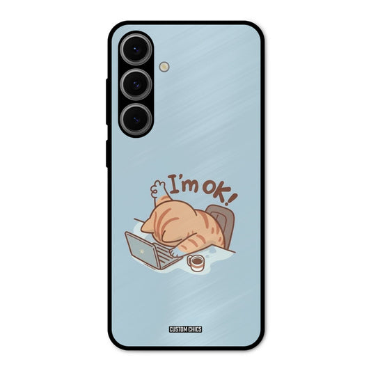 I Am Ok Samsung Galaxy S24 Mobile Back Cover - Cute PrintShield Case