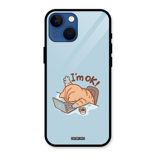 I Am Ok iPhone 13 Mini Mobile Back Cover - Cute PrintShield Case