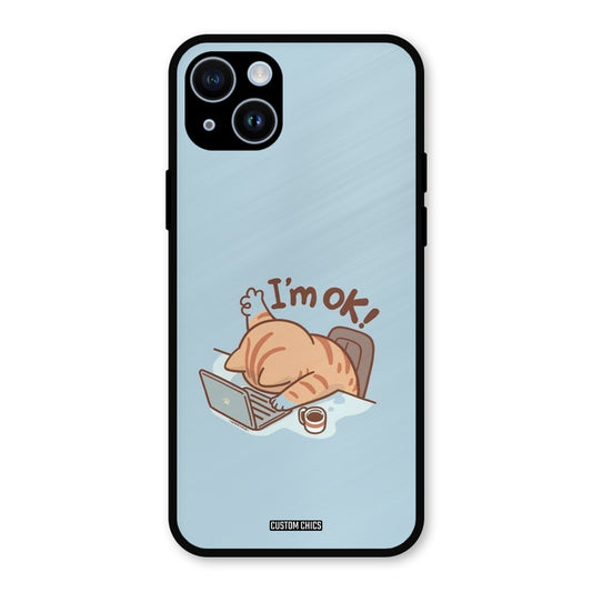 I Am Ok iPhone 14 Mobile Back Cover - Cute PrintShield Case