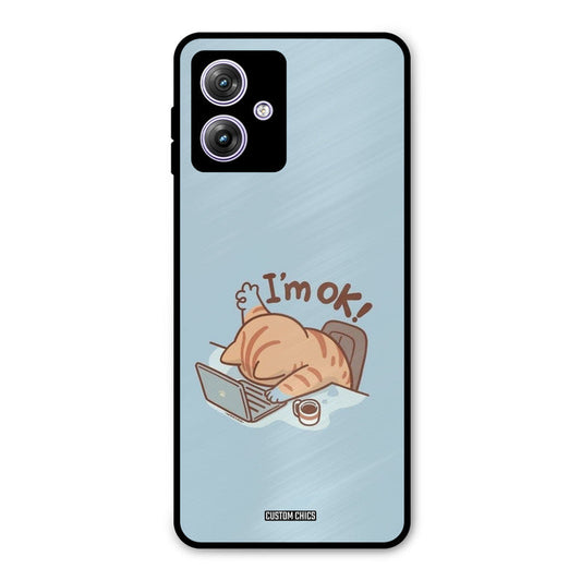 I Am Ok Moto G54 Mobile Back Cover - Cute PrintShield Case
