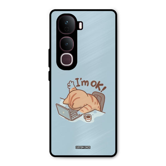 I Am Ok Vivo Y400 Pro Mobile Back Cover - Cute PrintShield Case