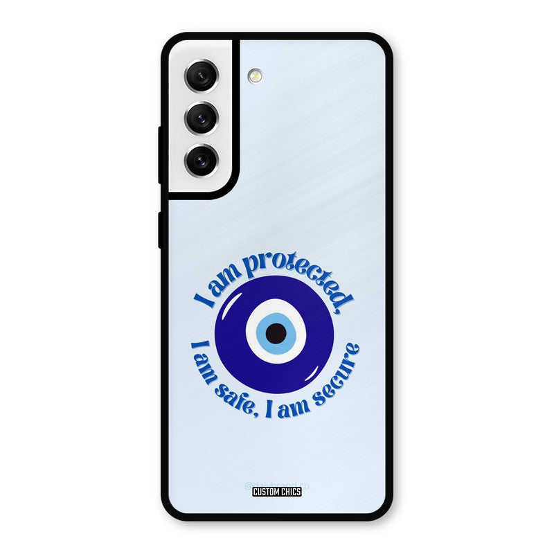 I Am Safe Samsung Galaxy S21 FE 5G Mobile Back Cover - Aesthetic PrintShield Case