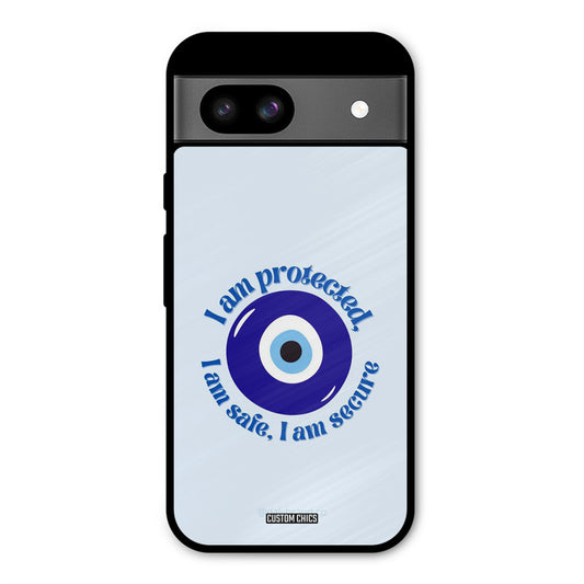 I Am Safe Google Pixel 8a Mobile Back Cover - Aesthetic PrintShield Case