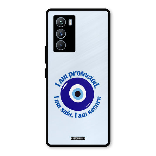 I Am Safe iQOO 9SE Mobile Back Cover - Aesthetic PrintShield Case