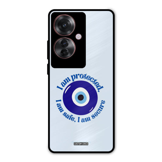 I Am Safe Oppo F25 Pro Mobile Back Cover - Aesthetic PrintShield Case