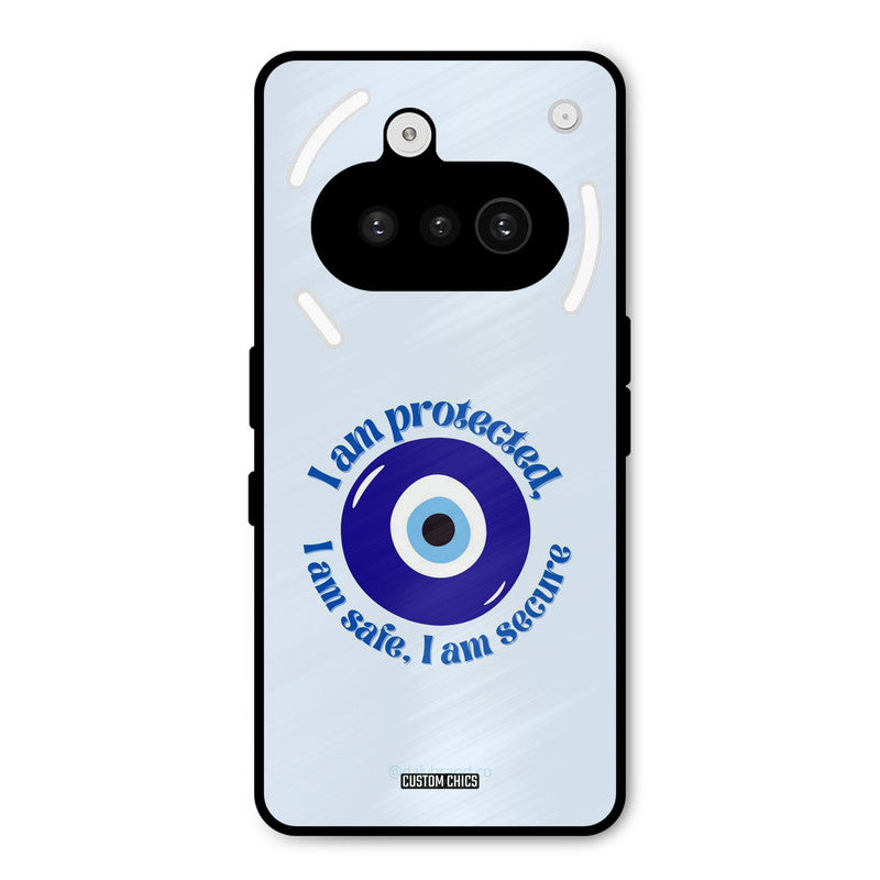 I Am Safe Nothing Phone 3A Mobile Back Cover - Aesthetic PrintShield Case