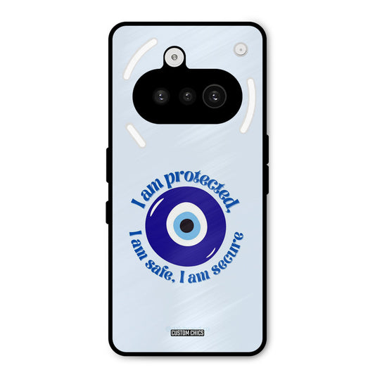 I Am Safe Nothing Phone 3A Mobile Back Cover - Aesthetic PrintShield Case