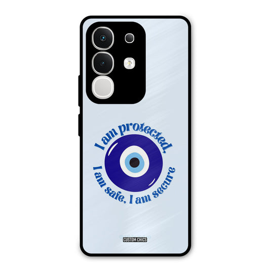 I Am Safe Vivo T4x Mobile Back Cover - Aesthetic PrintShield Case