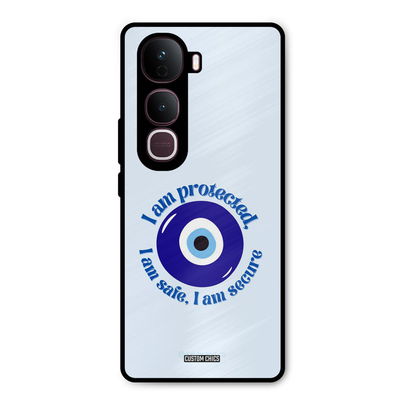 I Am Safe Vivo Y400 Pro Mobile Back Cover - Aesthetic PrintShield Case