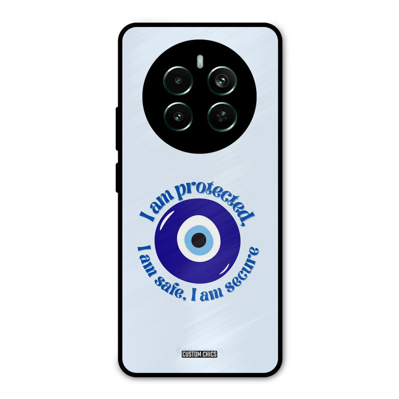 I Am Safe Realme 12 Plus Mobile Back Cover - Aesthetic PrintShield Case