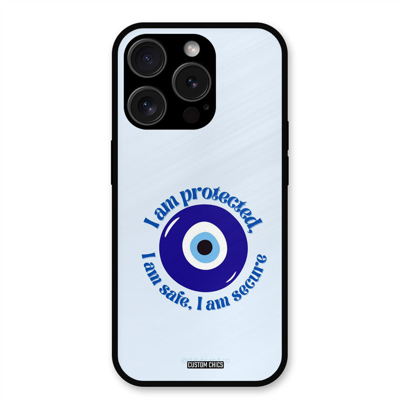 I Am Safe iPhone 15 Pro Max Mobile Back Cover - Aesthetic PrintShield Case