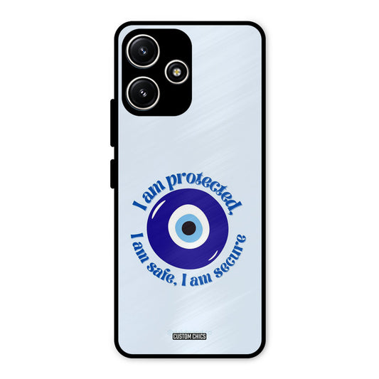 I Am Safe Redmi 12 5G Mobile Back Cover - Aesthetic PrintShield Case