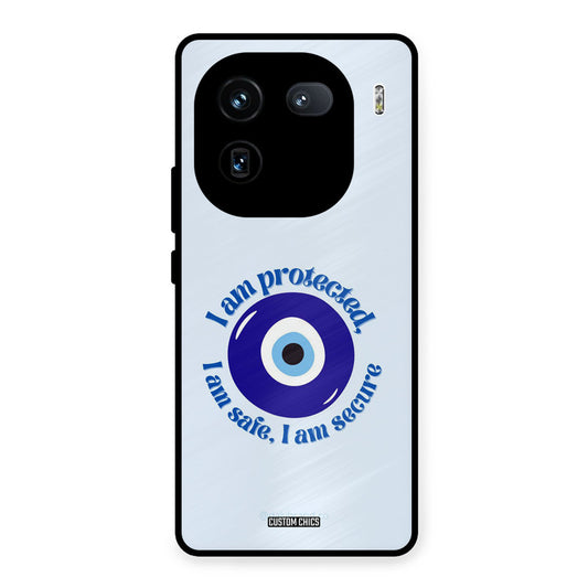 I Am Safe iQOO 12 Mobile Back Cover - Aesthetic PrintShield Case