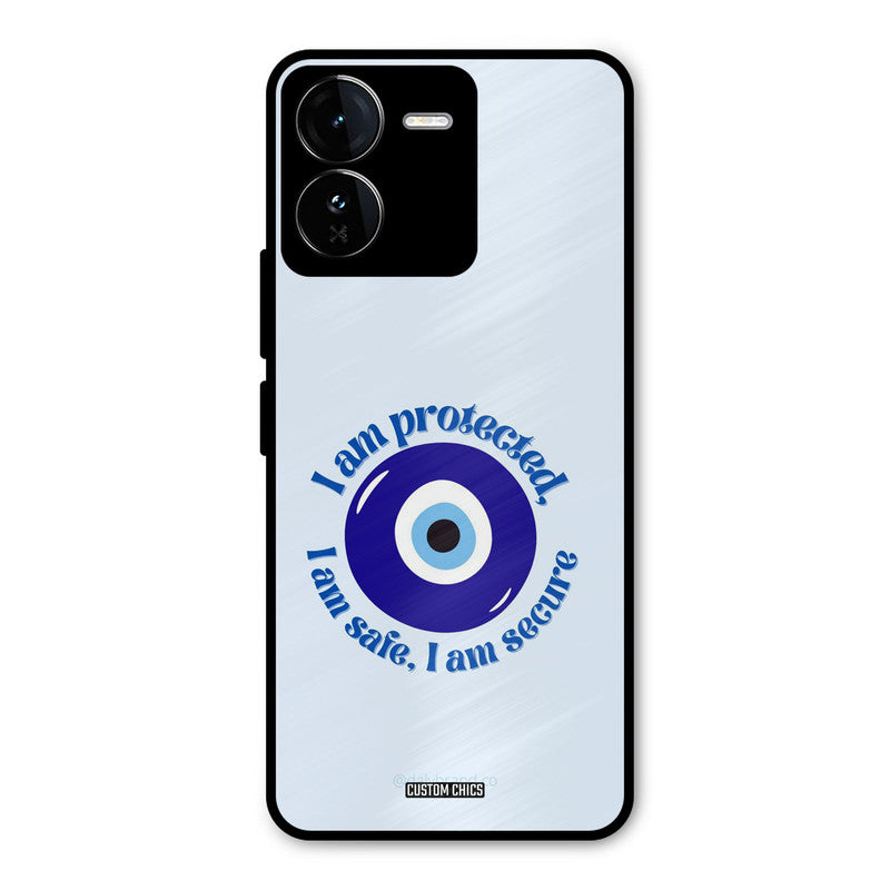 I Am Safe iQOO Z9 Mobile Back Cover - Aesthetic PrintShield Case