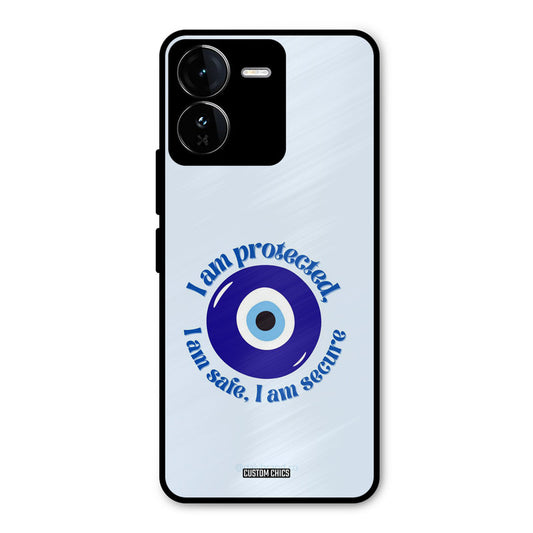 I Am Safe iQOO Z9 Mobile Back Cover - Aesthetic PrintShield Case
