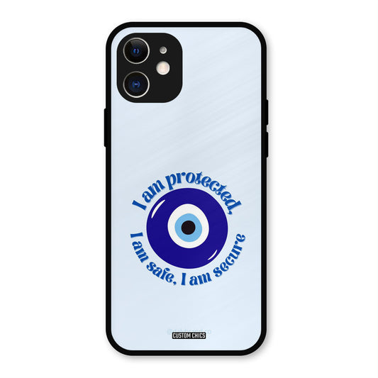 I Am Safe IPhone 12 Mobile Back Cover - Aesthetic PrintShield Case