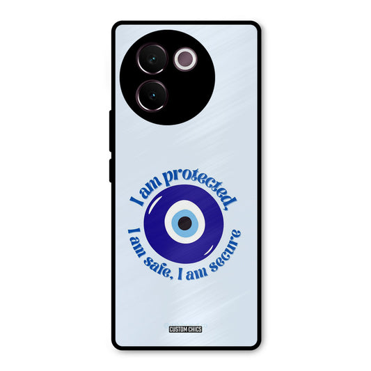 I Am Safe Vivo V30e Mobile Back Cover - Aesthetic PrintShield Case