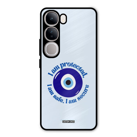 I Am Safe Vivo Y300 Mobile Back Cover - Aesthetic PrintShield Case