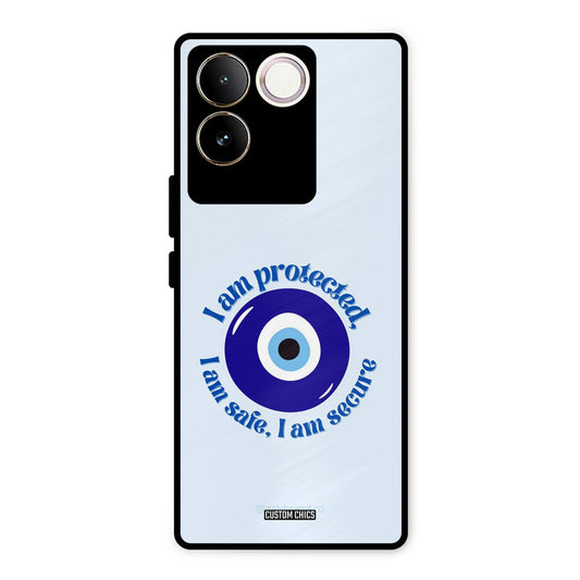 I Am Safe Vivo T2 Pro Mobile Back Cover - Aesthetic PrintShield Case