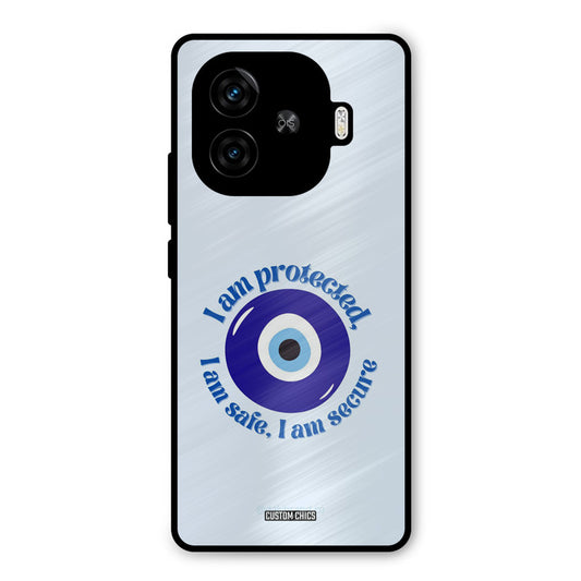 I Am Safe iQoo Z9 Turbo Mobile Back Cover - Aesthetic PrintShield Case