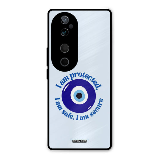 I Am Safe Vivo V40 Mobile Back Cover - Aesthetic PrintShield Case
