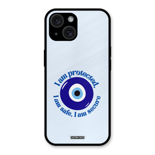 I Am Safe iPhone 15 Plus Mobile Back Cover - Aesthetic PrintShield Case