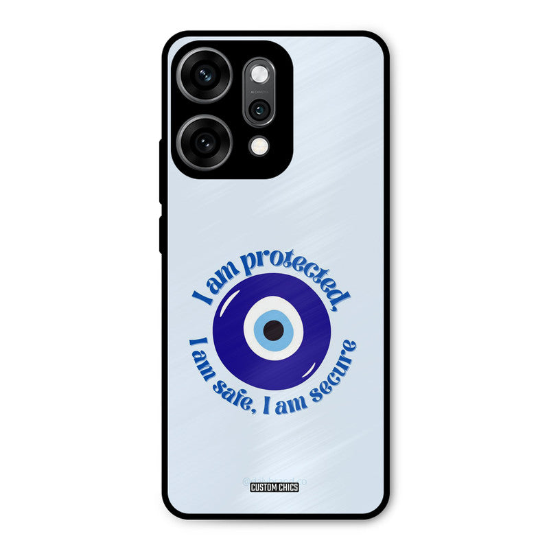 I Am Safe Oppo Reno 14 Pro Mobile Back Cover - Aesthetic PrintShield Case
