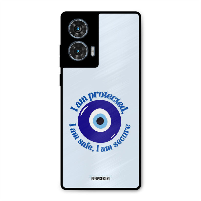 I Am Safe Moto G96 Mobile Back Cover - Aesthetic PrintShield Case
