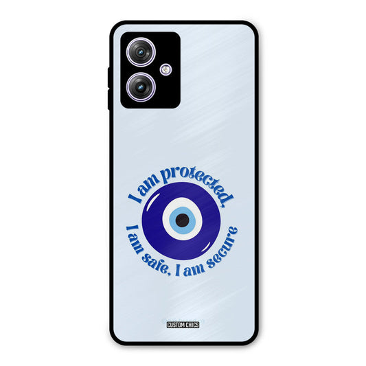 I Am Safe Moto G54 Mobile Back Cover - Aesthetic PrintShield Case
