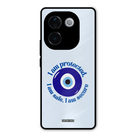I Am Safe Vivo T3 Pro Mobile Back Cover - Aesthetic PrintShield Case