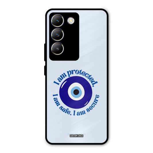 I Am Safe Vivo Y200e Mobile Back Cover - Aesthetic PrintShield Case