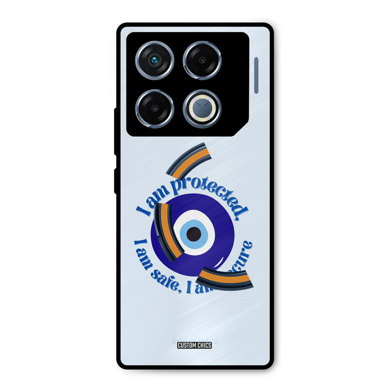 I Am Safe Infinix GT 20 Pro Mobile Back Cover - Aesthetic PrintShield Case
