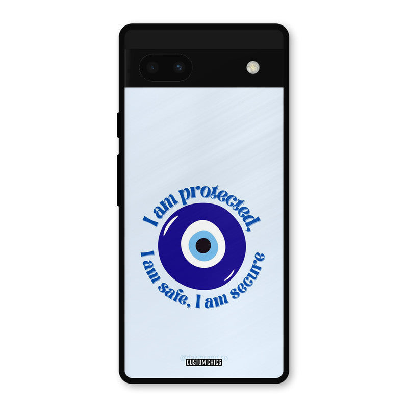 I Am Safe Google Pixel 6a Mobile Back Cover - Aesthetic PrintShield Case