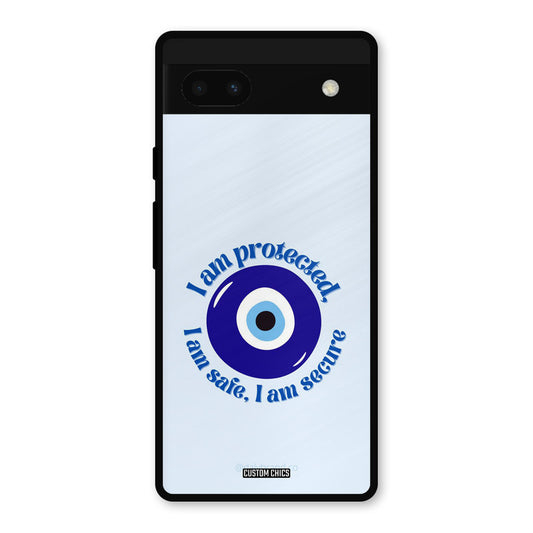 I Am Safe Google Pixel 6a Mobile Back Cover - Aesthetic PrintShield Case