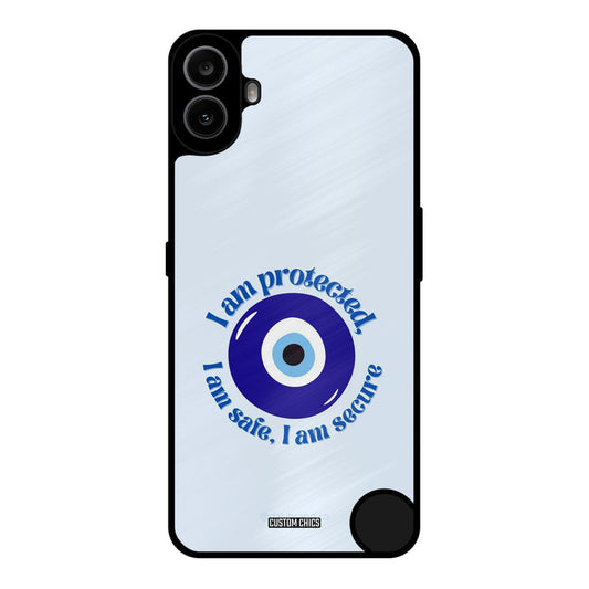 I Am Safe Nothing CMF Phone 1 Mobile Back Cover - Aesthetic PrintShield Case