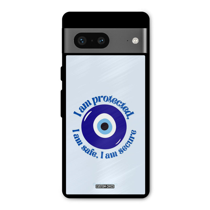 I Am Safe Google Pixel 7 Mobile Back Cover - Aesthetic PrintShield Case