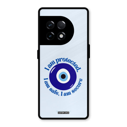 I Am Safe OnePlus 11R Mobile Back Cover - Aesthetic PrintShield Case